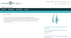 Desktop Screenshot of german-studies-russia.org